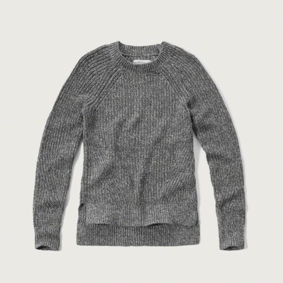 ABERCROMBIE SHAKER STITCH SWEATER - Picture 2 of 7